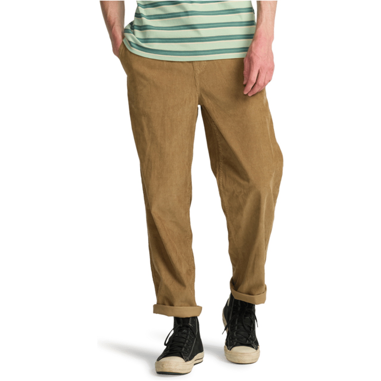 2026 Billabong Mens Larry Cord Pants EBYNP00111 - Gravel